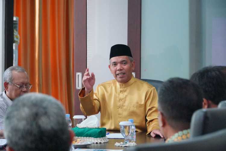 Bahas Terkait Pabrik Pupuk, PT. Bursatani Furaya Andyta Audiensi Dengan PJ Bupati Kampar
