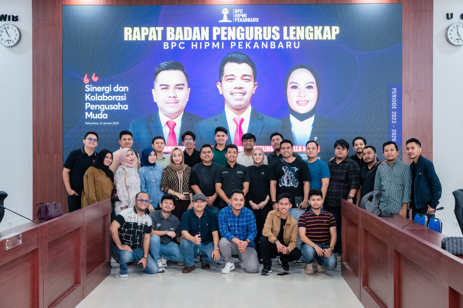 Gelar RBPL, HIPMI Pekanbaru Adakan Reshuffle Pengurus dan Akan Rekrut Pengusaha Muda Kompeten