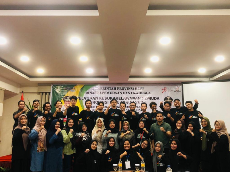 Pelatihan Kesukarelawanan Pemuda Resmi Ditutup, Perwakilan Relawan Muda: Terima Kasih Dispora Riau, Kegiatan Ini Sangat Bermanfaat Bagi Para Volunteer