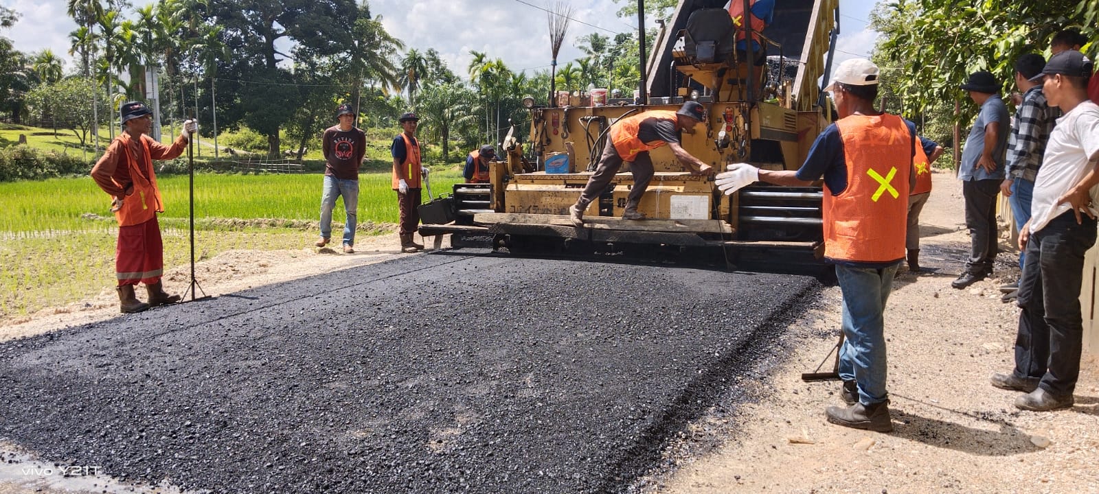 Baru Terwujud Jalan Mulus Diera Kepemimpinan Suhardiman Amby, Masyarakat Pulau Lancang  Ucapkan Terima Kasih