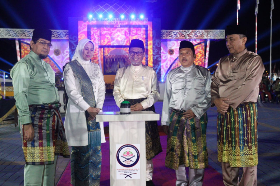 Inhu Sukses Jadi Tuan Rumah MTQ ke 41, PLT Gubernur Riau Apresiasi Bupati Rezita Meylani Yopi