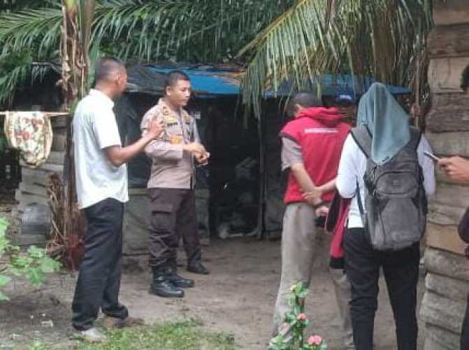 Respon Video Ibu Pincang yang Diupload Kapolsek Logas Tanah Darat, Tim Kemensos dan Baznaz Kuansing Akan Buatkan Rumah Layak Huni