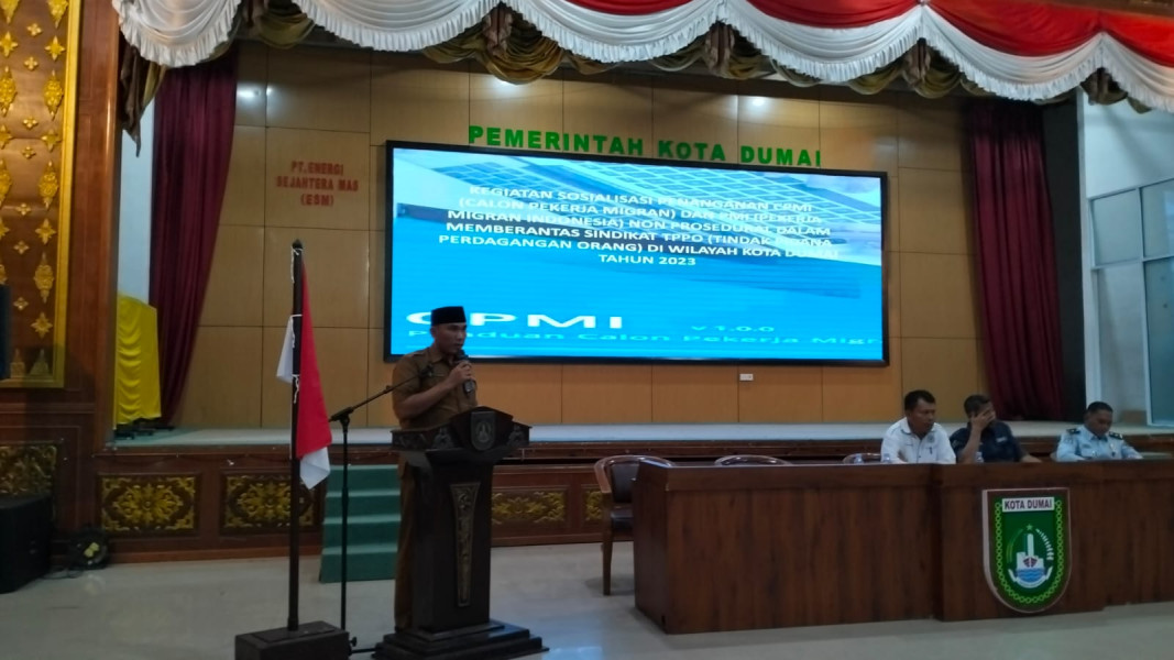 Kerap Dijadikan Tempat Pengiriman PMI Ilegal, Polda Riau Gelar Sosialisasi dan Deklarasi di Dumai