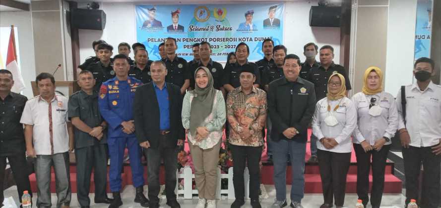 Pengurus Porserosi Dumai Resmi Dilantik, Ketua Irwan Syafril: Optimis Dapat Emas di PON Aceh