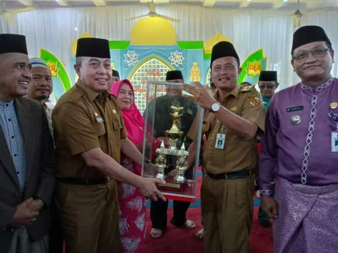 Kelurahan Pebatuan Sabet Juara Umum MTQ Tingkat Kecamatan Kulim